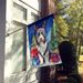 Bearded Collie Christmas Reindeer House Flag Large Porch Sleeve Pole Decorative Outside Yard Banner Artwork Wall Hanging, Polyester, House Size, Multicolor_maomaolike.com