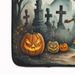 La Llorona Skeleton Spooky Halloween Memory Foam Kitchen Mat Machine Washable Anti-Fatigue Mat Cushion Comfort Bath Mat Or Kitchen Rug_maomaolike.com