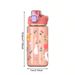 1pc 600Ml Student Sippy Cup Water Bottles Creative Cartoon Feeding With Straws And Lids Spill Proof Portable Beverage_maomaolike.com