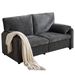 800LBS Down Filled Sofas, 60 Inch Minimalist Sofa, With Multiple Colors In The Living Room And Bedroom,GREY_maomaolike.com