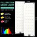 LED Plant Growth Supplementary Light Seedling Indoor Planting Full Spectrum LED Panel Light_maomaolike.com