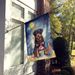 Rottweiler Happy Birthday House Flag Large Porch Sleeve Pole Decorative Outside Yard Banner Artwork Wall Hanging, Polyester, House Size, Multicolor_maomaolike.com