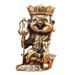 Brass Tang Monk And His Disciples Figurine Journey To West Sun Wukong Return Of The Great Sage Piglet Decoration Collectible Handh_maomaolike.com