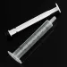 50PCS Mayitr 3ML Plastic Bubble Syringe Tube Length Reusable Hydroponics Lab Injection Medical Tool Nutrient Measuring_maomaolike.com