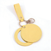 Round PU Leather Pocket Makeup Mirror With Keychain, Mini Portable Compact Handheld Beauty Mirror For Daily Outdoor Travel Use
_maomaolike.com