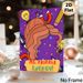 Ms. Frizzle Energy Themed Painting Poster, Vibrant Cartoon-style Educational Art Poster, Lively Design With Stationery & Science Motifs, Suitable For_maomaolike.com