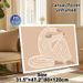 Abstract Figure Painting Poster, Minimalist Soft-toned Line Art Seated Figure Poster, Serene Artistic Decor Suitable For Bedroom, Living Room_maomaolike.com