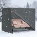 81" X 49" X 65" Outdoor Patio Hammock Porch Swing Cover With UV, Water, & Dust Fighting Material_maomaolike.com
