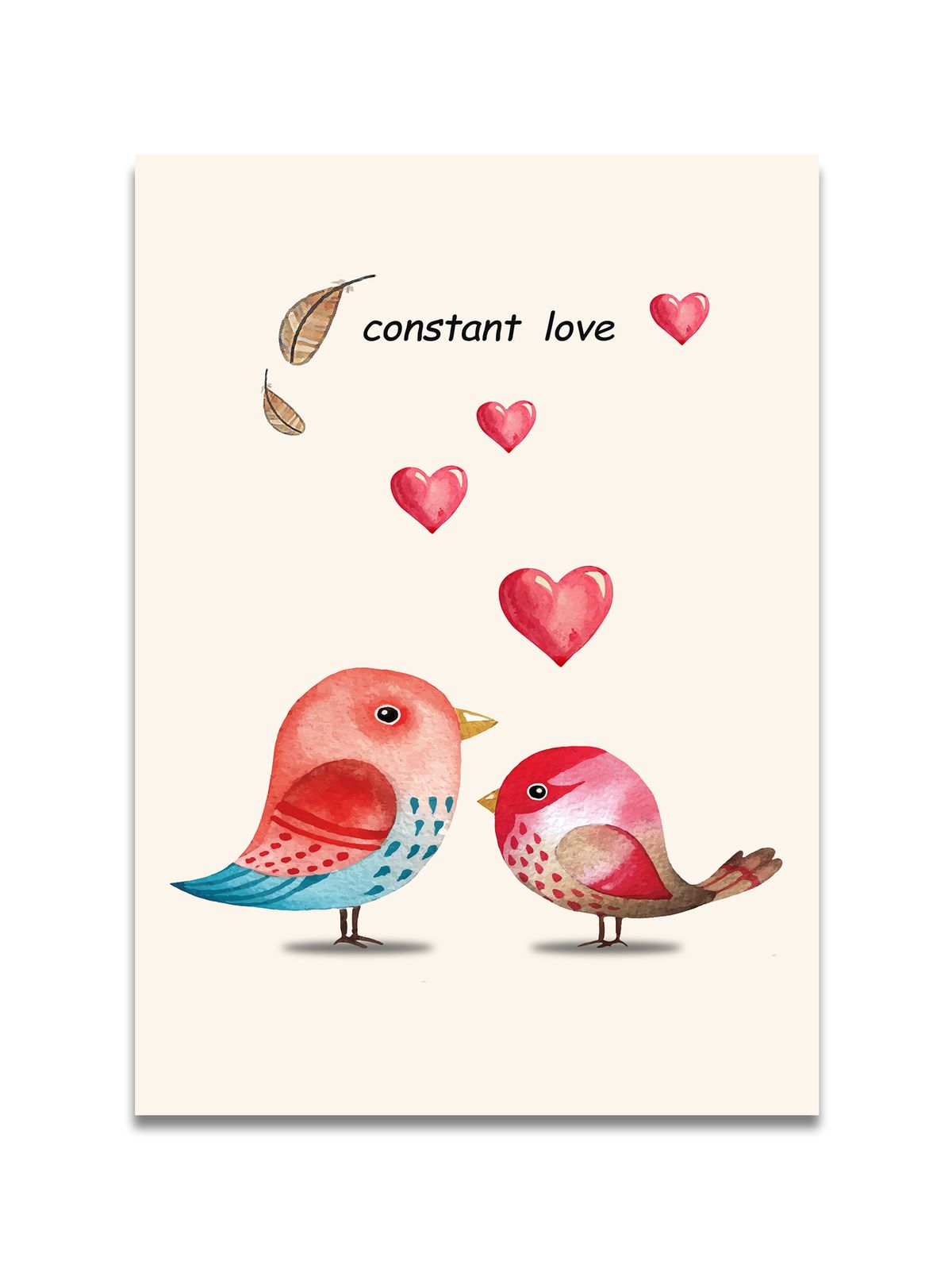Love, Love You Every Day Oil Painting Prints, Decorative Art Prints, Home Decor Artwork, Living Room Sofa Backdrop Decorations, Art Exhibition Pieces_maomaolike.com