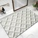 Bathroom Mat Toilet Mat Shower Mat Entrance Rug Absorbent Non-Slip Mat Soft Quick-Dry Machine Washable_maomaolike.com