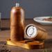 Wooden Manual Pepper Or Sea Salt Grinder For Western Restaurant_maomaolike.com