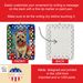 Cairn Terrier Christmas Reindeer Porcelain Ornament Christmas Tree Hanging Decorations For Home Christmas Holiday, Rectangle, Gift, Multicolor_maomaolike.com