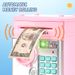 Home & Garden Mini ATM Children's Fingerprint Banknote Verification Password Lock Piggy Bank Toy Boys Girls Toy Gift_maomaolike.com