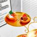 3 Tier Stainless Steel Cupcake Stand, Gold Metal Serving Tray Cake Holder Cake Display Stand For Holiday Dessert Table Decorations_maomaolike.com