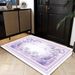 Living Room Rug Large Size Gorgeous Gold Frame Design Bedroom Rug Plush Thickened Machine Washable Thickened Underlay Interior Decorative Rug_maomaolike.com