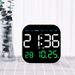 New Multi-Functional LED Electronic For Living Room Fresh Hanging And Standing Dual-Use Clock 6650_maomaolike.com
