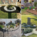 Garden Grass And Stone Green Isolation Belt, Including 15 Long Nails, Lawn, Landscape, Flower Bed, Isolation Strip And Decorative Boundary_maomaolike.com