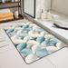 Bathroom Mat Toilet Mat Shower Mat Entrance Rug Absorbent Non-Slip Mat Soft Quick-Dry Machine Washable_maomaolike.com