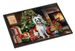 Chinese Crested Cozy Christmas Doormat Front Door Mat Indoor Outdoor Rugs For Entryway, Non Slip Washable Low Pile, 24H X 36W_maomaolike.com