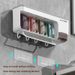 In Stock With Toothpaste Dispenser Wall-Mounted No-Drill Rack Bathroom Mouthwash Cup Toothbrush Holder_maomaolike.com