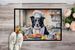 Border Collie The Chef Doormat Front Door Mat Indoor Outdoor Rugs For Entryway, Non Slip Washable Low Pile, 24H X 36W_maomaolike.com
