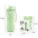 Silicone Mug Outdoor Portable Silicone Water Bottle Cup High Temperature Resistant Sports Water Bottle_maomaolike.com