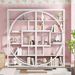 Industrial Bookshelf Bookcase With 8 Open Storage Shelf_maomaolike.com