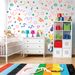 Cross-border Irregular Geometric Line Colorful Cartoon Self-Adhesive Home Decoration Kindergarten Children's Room Wall_maomaolike.com