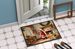 Cookies With Santa Claus Doormat Front Door Mat Indoor Outdoor Rugs For Entryway, Non Slip Washable Low Pile, 24H X 36W_maomaolike.com