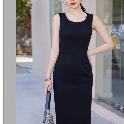 Women's Clothing Long Sleeve High-end Temperament Professional Suit Goddess Fan Two-piece Dress Celebrity Style_maomaolike.com