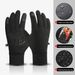 Hiking gloves Cycling fleece waterproof non-slip touch screen cycling gloves for men and women high elasticity_maomaolike.com
