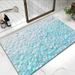 Bathroom Mat Toilet Mat Shower Mat Entrance Rug Absorbent Non-Slip Mat Soft Quick-Dry Machine Washable_maomaolike.com