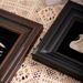 Vintage Black Photo High-end Oil Painting Empty Puzzle Mounting Frame, Wall-mounted A4 Display Frame_maomaolike.com