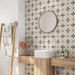 3set Of 30pcs Moroccan Pattern Peel And Stick Tile Stickers – Waterproof Self-Adhesive Wall & Floor Decals For Bathroom, Kitchen & Backsplash Decor_maomaolike.com