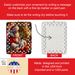 Jack Russell Terrier And Santa Claus Porcelain Ornament Christmas Tree Hanging Decorations For Home Christmas Holiday, Rectangle, Gift, Multicolor_maomaolike.com