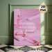 Skincare Motivational Painting Poster, Soft Pink-hued Skincare Still Life Poster, Inspirational Quote Decor Ideal For Bathroom, Spa Room And Vanity_maomaolike.com