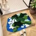 Moss Area Rug Water-Absorbent And Non-slip Moss Rugs For Bedroom Easy To Clean Moss Carpet Suitable For Bathroom, Living, Bedroom Moss Rugs For Bedroom_maomaolike.com