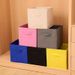 Foldable Lidless Storage Box, Household Non-woven Fabric Underwear Storage Box, Large Organizer Box, Wardrobe Miscellaneous Storage Box_maomaolike.com