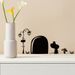 Chuanhao Cute Little Mouse Door Hole Wall Room Corridor Skirting Line Decoration Self-Adhesive Sticker_maomaolike.com