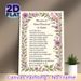 Prayer Of Saint Francis Of Assisi Painting Poster, Soft-toned Floral & Fox Framed Poster, Inspirational Religious Verse Decor Idea For Home, Prayer_maomaolike.com