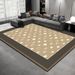 Living Room Rug,Large Rug,Oversized, Gold Leaves Design,Bedroom Rug,Soft And Thick, Machine Washable, Thickened Rug, Bedside Rug,Decorative Indoor Rug_maomaolike.com