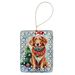 Nova Scotia Duck Toller Christmas Porcelain Ornament Christmas Tree Hanging Decorations For Home Christmas Holiday, Rectangle, Gift, Multicolor_maomaolike.com