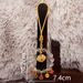 New Colorful Car Hanging Ornament Five-Way God Of Wealth Peace Eight Treasures Compass Abacus Crystal Wholesale_maomaolike.com