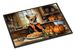Chihuahua Fall Kitchen Pumpkins Doormat Front Door Mat Indoor Outdoor Rugs For Entryway, Non Slip Washable Low Pile, 24H X 36W_maomaolike.com