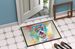 Westie Hippie Dawg Doormat Front Door Mat Indoor Outdoor Rugs For Entryway, Non Slip Washable Low Pile, 24H X 36W_maomaolike.com