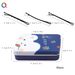 Unisex Black metal fixed hair inline clip disc hair clip Broken hair steel clip small hair clip children hair accessories_maomaolike.com