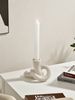 Simple And Elegant Ceramic Candlestick_maomaolike.com