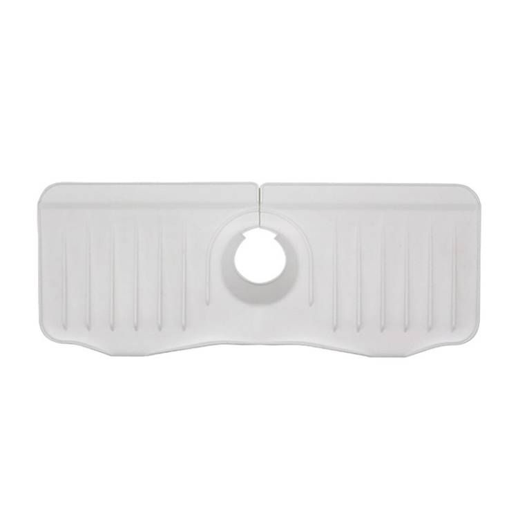 Bathroom Kitchen Silicone Faucet Anti-Splash Drain Mat_maomaolike.com