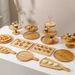 2-Tier Wooden Cake Stand Premium Dessert Display For Fruits Candy & Pastries - Multi-Level Serving Tray_maomaolike.com
