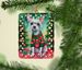 Chinese Crested Christmas Porcelain Ornament Christmas Tree Hanging Decorations For Home Christmas Holiday, Rectangle, Gift, Multicolor_maomaolike.com